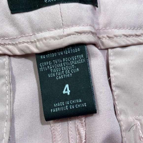 MOSSIMO STRETCH EXTENSIBLE PINK ANKLE PANTS SIZE 4 - Picture 5 of 10